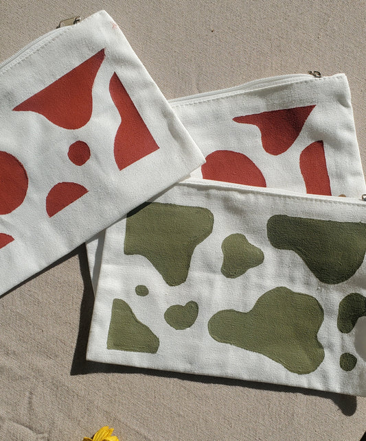 the cowprint pouch