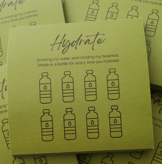 wellness sticky notes