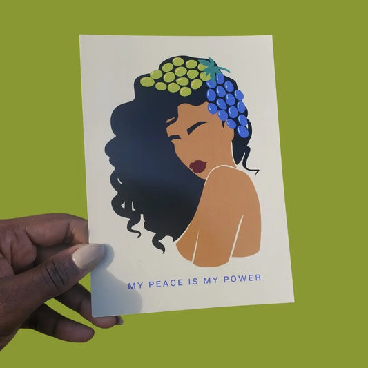 affirmation prints: grape