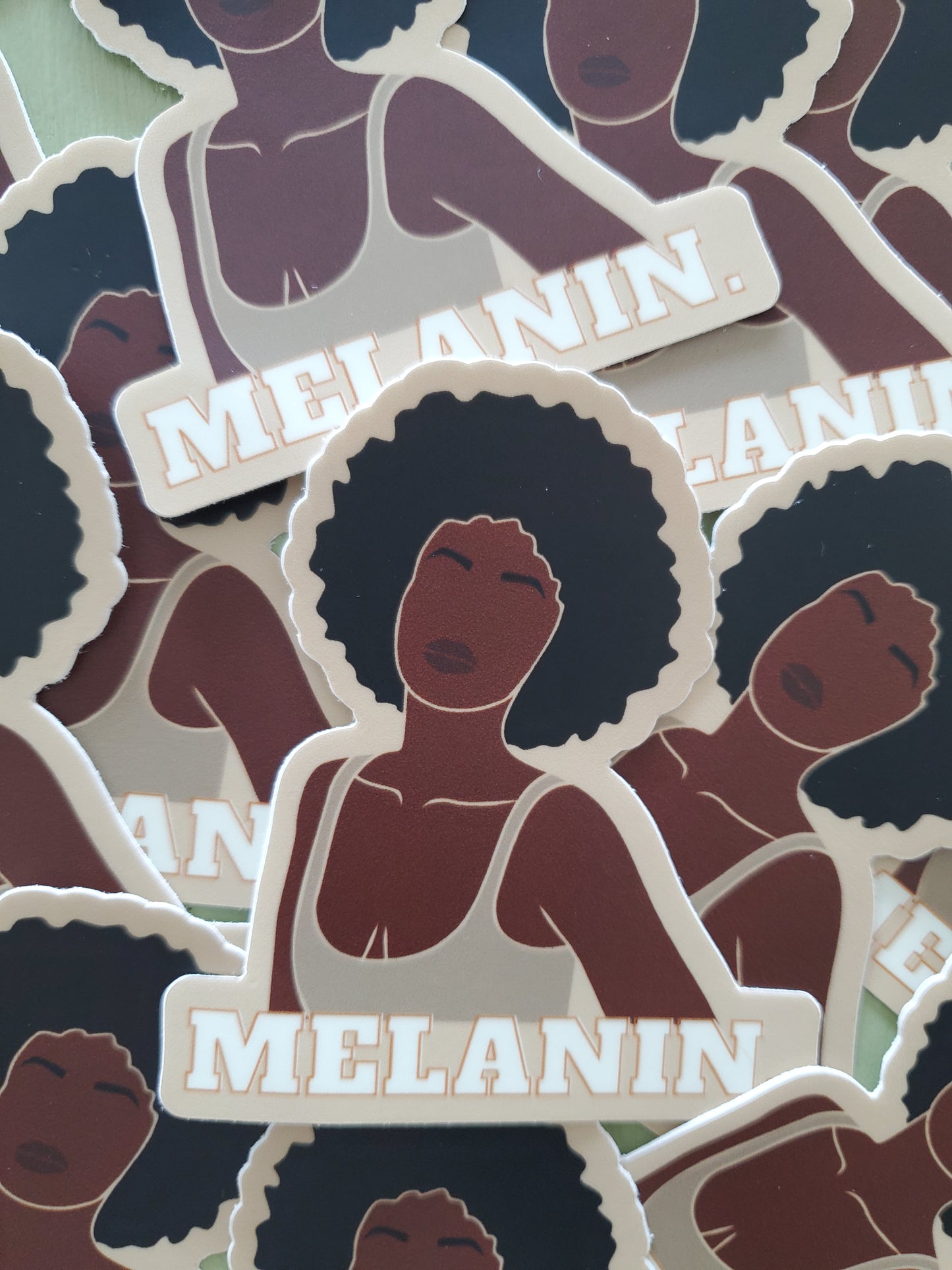 melanin sticker