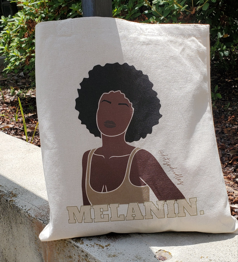 Melanin. tote
