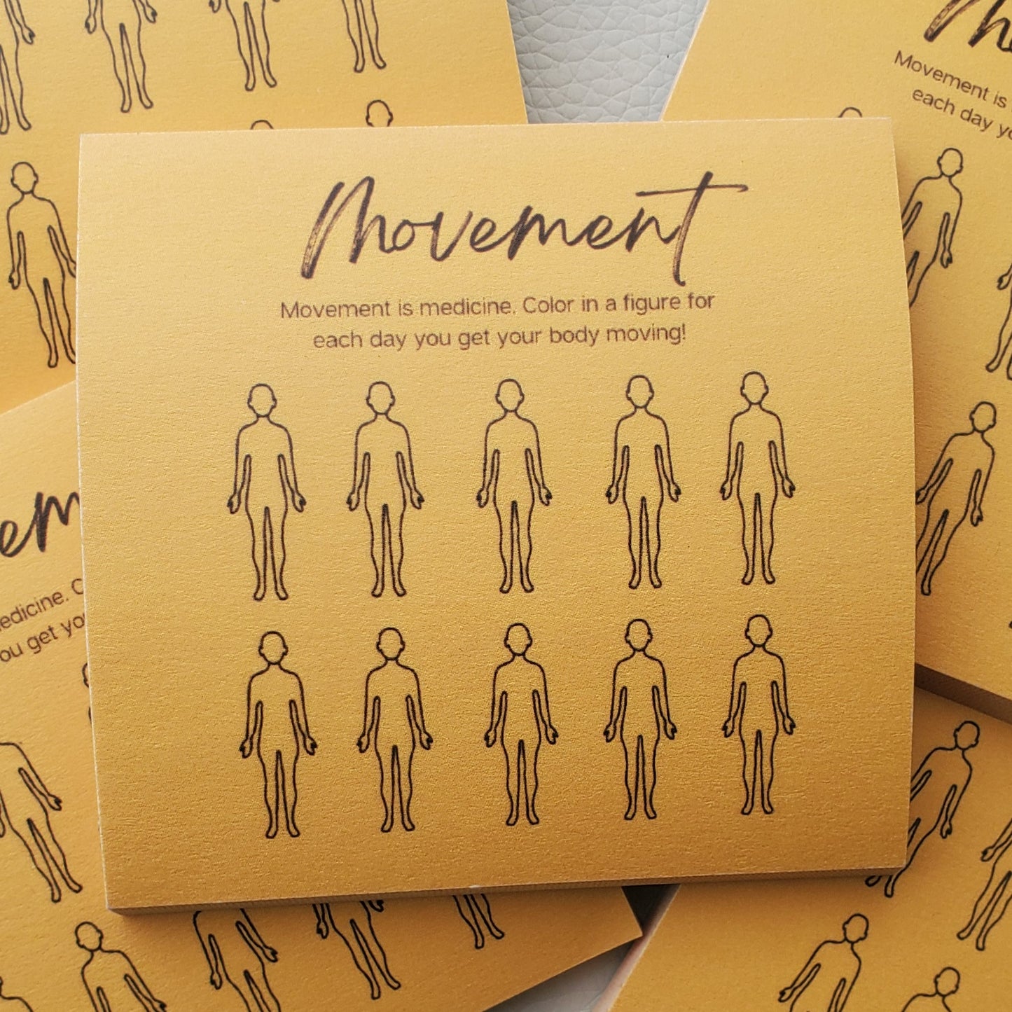 wellness sticky notes