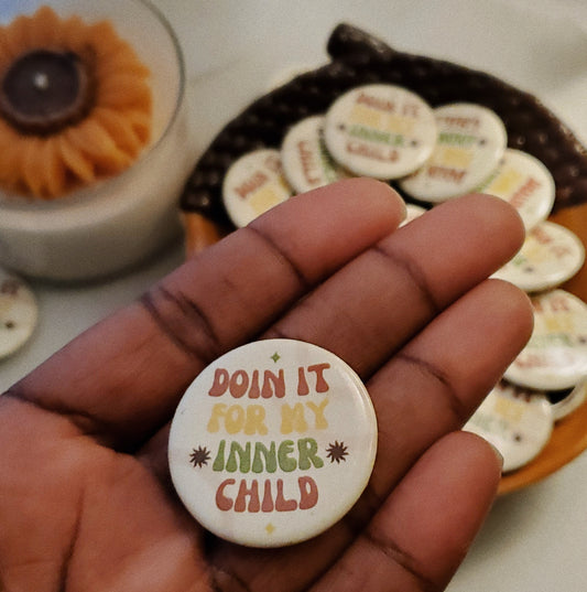 for my inner child 1 in. buttons