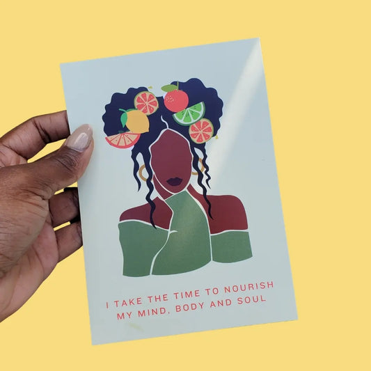 affirmation prints: citrus