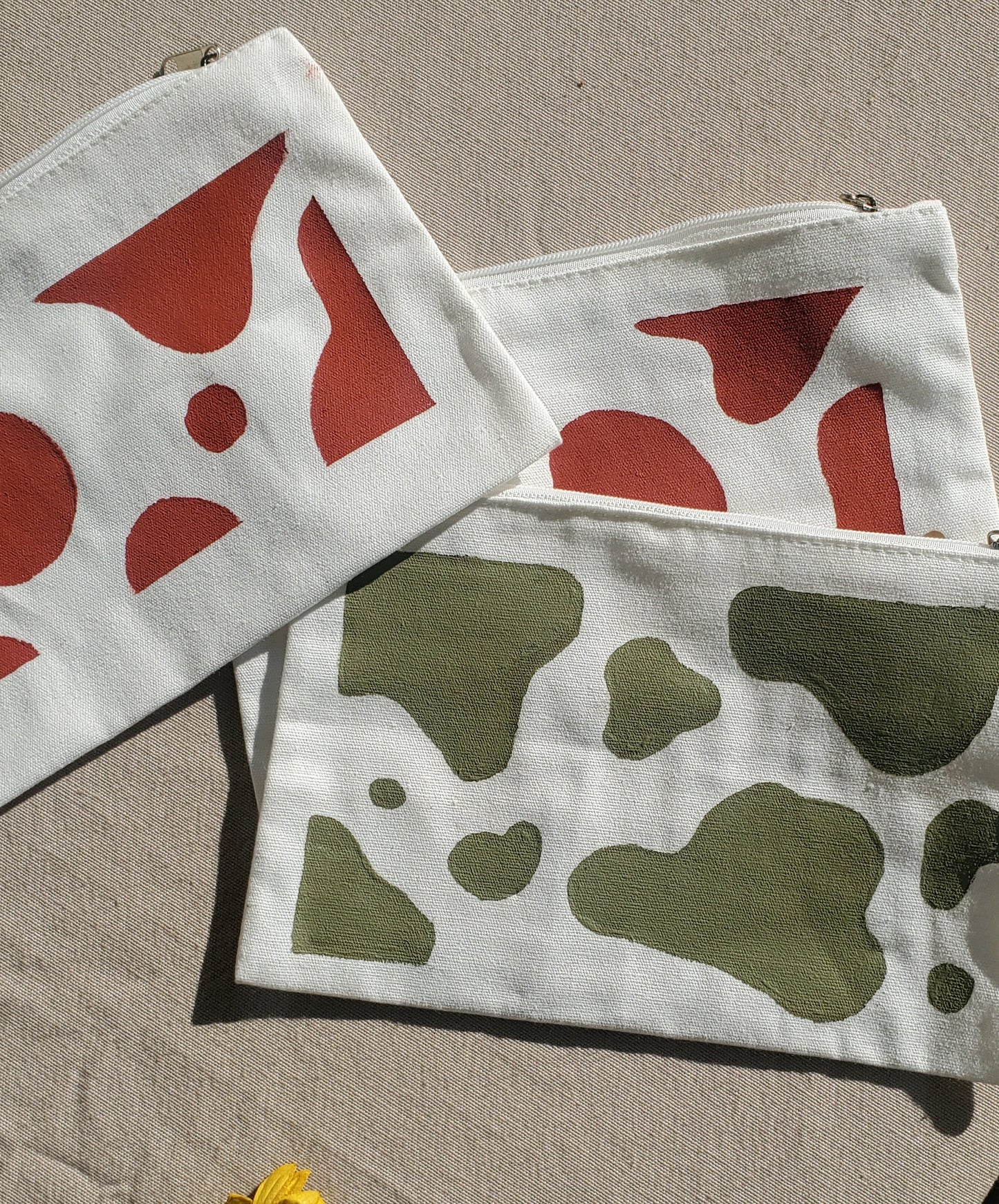 the cowprint pouch