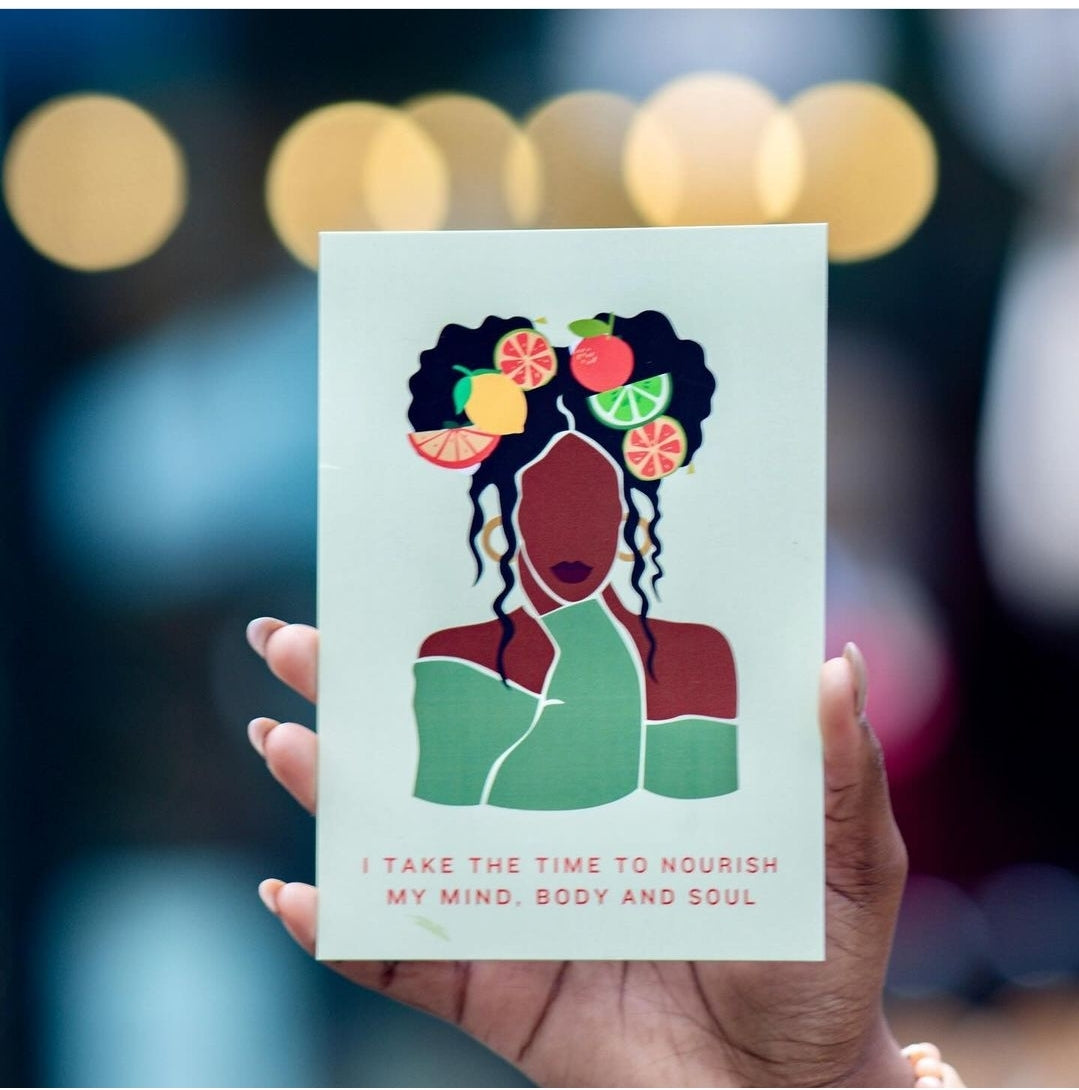 affirmation prints: citrus