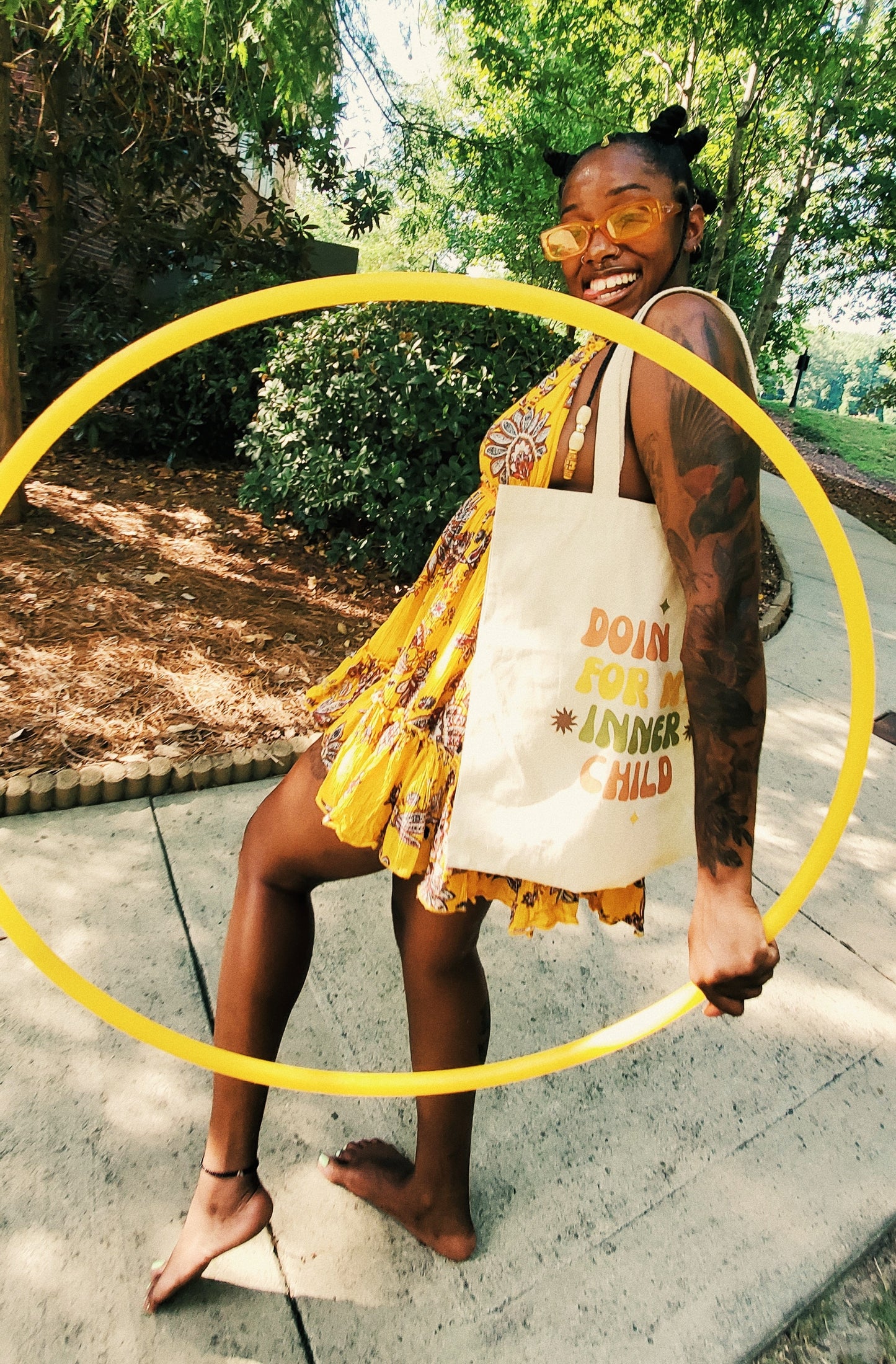 'for my inner child' tote